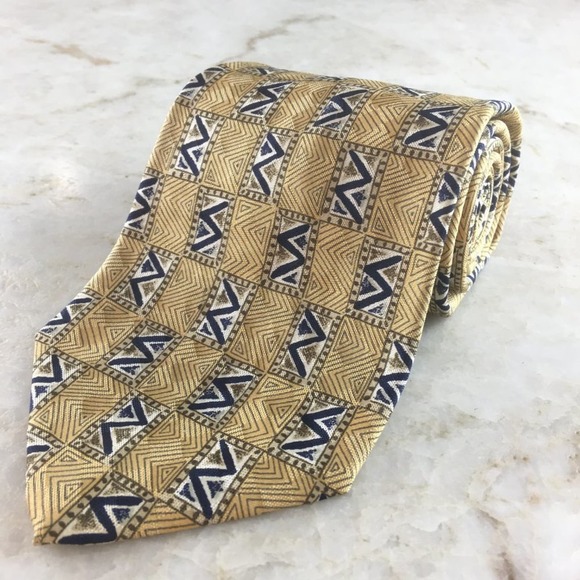 HICKEY FREEMAN SILK TIE - Picture 9 of 10